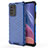 Silikon Schutzhülle Rahmen Tasche Hülle Durchsichtig Transparent 360 Grad Ganzkörper AM1 für Xiaomi Mi 11i 5G Blau