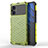 Silikon Schutzhülle Rahmen Tasche Hülle Durchsichtig Transparent 360 Grad Ganzkörper AM1 für Xiaomi Poco M5 4G Grün