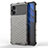 Silikon Schutzhülle Rahmen Tasche Hülle Durchsichtig Transparent 360 Grad Ganzkörper AM1 für Xiaomi Poco M5 4G Schwarz
