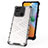 Silikon Schutzhülle Rahmen Tasche Hülle Durchsichtig Transparent 360 Grad Ganzkörper AM1 für Xiaomi Redmi 10 Power