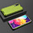 Silikon Schutzhülle Rahmen Tasche Hülle Durchsichtig Transparent 360 Grad Ganzkörper AM2 für Samsung Galaxy A50S Grün