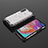 Silikon Schutzhülle Rahmen Tasche Hülle Durchsichtig Transparent 360 Grad Ganzkörper AM2 für Samsung Galaxy A70E Weiß