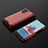 Silikon Schutzhülle Rahmen Tasche Hülle Durchsichtig Transparent 360 Grad Ganzkörper AM2 für Xiaomi Poco M5S Rot