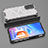 Silikon Schutzhülle Rahmen Tasche Hülle Durchsichtig Transparent 360 Grad Ganzkörper AM2 für Xiaomi Redmi 11 Prime 4G