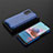 Silikon Schutzhülle Rahmen Tasche Hülle Durchsichtig Transparent 360 Grad Ganzkörper AM2 für Xiaomi Redmi Note 10 4G Blau
