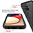 Silikon Schutzhülle Rahmen Tasche Hülle Durchsichtig Transparent 360 Grad Ganzkörper JX1 für Samsung Galaxy A03s