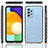 Silikon Schutzhülle Rahmen Tasche Hülle Durchsichtig Transparent 360 Grad Ganzkörper JX1 für Samsung Galaxy A52s 5G