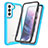 Silikon Schutzhülle Rahmen Tasche Hülle Durchsichtig Transparent 360 Grad Ganzkörper M01 für Samsung Galaxy S23 5G