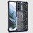 Silikon Schutzhülle Rahmen Tasche Hülle Durchsichtig Transparent 360 Grad Ganzkörper M05 für Samsung Galaxy S22 5G