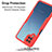 Silikon Schutzhülle Rahmen Tasche Hülle Durchsichtig Transparent 360 Grad Ganzkörper MJ1 für Samsung Galaxy A12