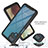 Silikon Schutzhülle Rahmen Tasche Hülle Durchsichtig Transparent 360 Grad Ganzkörper YB1 für Samsung Galaxy A12 5G
