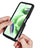 Silikon Schutzhülle Rahmen Tasche Hülle Durchsichtig Transparent 360 Grad Ganzkörper YB2 für Xiaomi Redmi Note 12 5G