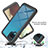 Silikon Schutzhülle Rahmen Tasche Hülle Durchsichtig Transparent 360 Grad Ganzkörper ZJ1 für Samsung Galaxy M12