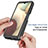 Silikon Schutzhülle Rahmen Tasche Hülle Durchsichtig Transparent 360 Grad Ganzkörper ZJ1 für Samsung Galaxy M12