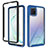 Silikon Schutzhülle Rahmen Tasche Hülle Durchsichtig Transparent 360 Grad Ganzkörper ZJ1 für Samsung Galaxy M60s