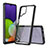 Silikon Schutzhülle Rahmen Tasche Hülle Durchsichtig Transparent 360 Grad Ganzkörper ZJ3 für Samsung Galaxy A22 4G