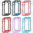 Silikon Schutzhülle Rahmen Tasche Hülle Durchsichtig Transparent 360 Grad Ganzkörper ZJ3 für Samsung Galaxy A22 5G