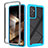 Silikon Schutzhülle Rahmen Tasche Hülle Durchsichtig Transparent 360 Grad Ganzkörper ZJ4 für Samsung Galaxy A15 4G