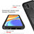 Silikon Schutzhülle Rahmen Tasche Hülle Durchsichtig Transparent 360 Grad Ganzkörper ZJ4 für Xiaomi Redmi 9 India