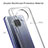 Silikon Schutzhülle Rahmen Tasche Hülle Durchsichtig Transparent 360 Grad Ganzkörper ZJ5 für Xiaomi Mi 10i 5G