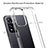 Silikon Schutzhülle Rahmen Tasche Hülle Durchsichtig Transparent 360 Grad Ganzkörper ZJ5 für Xiaomi Redmi Note 11 Pro+ Plus 5G