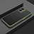 Silikon Schutzhülle Rahmen Tasche Hülle Durchsichtig Transparent für Oppo A56S 5G Armee-Grün