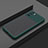 Silikon Schutzhülle Rahmen Tasche Hülle Durchsichtig Transparent für Oppo K9 5G Nachtgrün