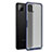 Silikon Schutzhülle Rahmen Tasche Hülle Durchsichtig Transparent für Samsung Galaxy A22 5G Blau