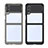 Silikon Schutzhülle Rahmen Tasche Hülle Durchsichtig Transparent für Samsung Galaxy Z Flip3 5G