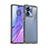 Silikon Schutzhülle Rahmen Tasche Hülle Durchsichtig Transparent J01S für Motorola Moto Edge 40 5G Grau