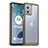 Silikon Schutzhülle Rahmen Tasche Hülle Durchsichtig Transparent J01S für Motorola Moto G53 5G Grau