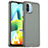 Silikon Schutzhülle Rahmen Tasche Hülle Durchsichtig Transparent J02S für Xiaomi Poco C50 Grau