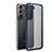 Silikon Schutzhülle Rahmen Tasche Hülle Durchsichtig Transparent M02 für Samsung Galaxy S21 FE 5G Blau