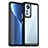 Silikon Schutzhülle Rahmen Tasche Hülle Durchsichtig Transparent M06 für Xiaomi Mi 12 5G Schwarz