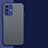 Silikon Schutzhülle Rahmen Tasche Hülle Durchsichtig Transparent P01 für Vivo V23 Pro 5G Blau