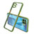 Silikon Schutzhülle Rahmen Tasche Hülle Durchsichtig Transparent Spiegel für Oppo F17 Pro