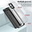 Silikon Schutzhülle Rahmen Tasche Hülle Durchsichtig Transparent Spiegel H01P für Motorola Moto G73 5G