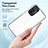 Silikon Schutzhülle Rahmen Tasche Hülle Durchsichtig Transparent Spiegel H01P für Xiaomi Redmi Note 10 Pro Max