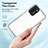 Silikon Schutzhülle Rahmen Tasche Hülle Durchsichtig Transparent Spiegel H01P für Xiaomi Redmi Note 10S 4G