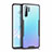 Silikon Schutzhülle Rahmen Tasche Hülle Durchsichtig Transparent Spiegel M03 für Huawei P30 Pro New Edition Schwarz