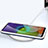 Silikon Schutzhülle Rahmen Tasche Hülle Durchsichtig Transparent Spiegel MQ1 für Samsung Galaxy A22s 5G
