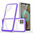 Silikon Schutzhülle Rahmen Tasche Hülle Durchsichtig Transparent Spiegel MQ1 für Samsung Galaxy F12
