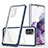 Silikon Schutzhülle Rahmen Tasche Hülle Durchsichtig Transparent Spiegel MQ1 für Samsung Galaxy S20 Plus