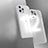 Silikon Schutzhülle Rahmen Tasche Hülle Durchsichtig Transparent WT1 für Apple iPhone 12 Pro Weiß