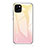 Silikon Schutzhülle Rahmen Tasche Hülle Spiegel Farbverlauf Regenbogen für Apple iPhone 13 Mini Gelb