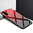 Silikon Schutzhülle Rahmen Tasche Hülle Spiegel Farbverlauf Regenbogen für Huawei Enjoy 20 Pro 5G Rot