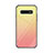 Silikon Schutzhülle Rahmen Tasche Hülle Spiegel Farbverlauf Regenbogen für Samsung Galaxy S10 5G Gelb
