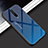 Silikon Schutzhülle Rahmen Tasche Hülle Spiegel Farbverlauf Regenbogen für Xiaomi Poco X2 Blau