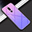 Silikon Schutzhülle Rahmen Tasche Hülle Spiegel Farbverlauf Regenbogen für Xiaomi Redmi 8 Violett