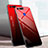 Silikon Schutzhülle Rahmen Tasche Hülle Spiegel Farbverlauf Regenbogen H01 für Huawei Honor View 20 Rot